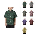 thumbnail image 1 of Boys Short Sleeve Button Down Shirt - Comfortable Loose Fit Summer Beach Vacation Shirt for Boys Ages 4-12 Years, 1 of 4