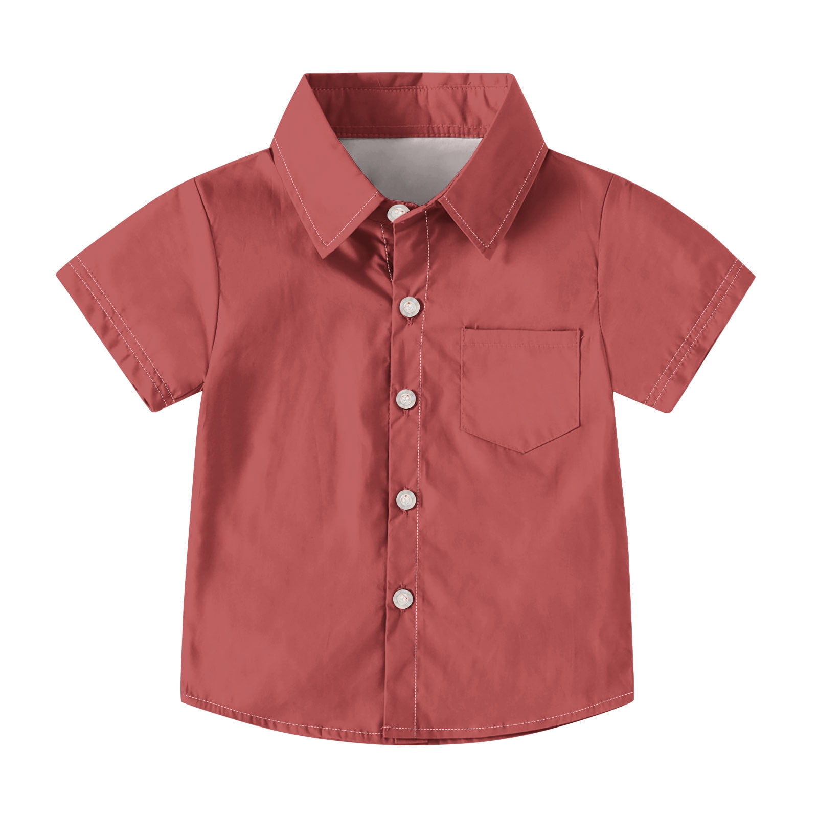 casual or formal youth dress shirt Range Shirt Youth White Short Sleeve Stain Resistant Shirt XS / Youth / Short Sleeve