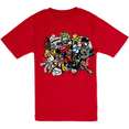 thumbnail image 1 of Boys Short Sleeve Graffiti Graphic T-Shirt Size 8, 1 of 2