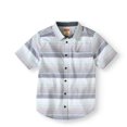 thumbnail image 1 of Boys' Short Sleeve Plaid Button Up Top, 1 of 1