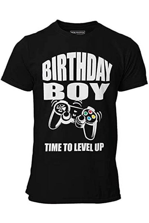 Boys Short Sleeve T-Shirt Birthday -Video Gamer|Sizes S-XL