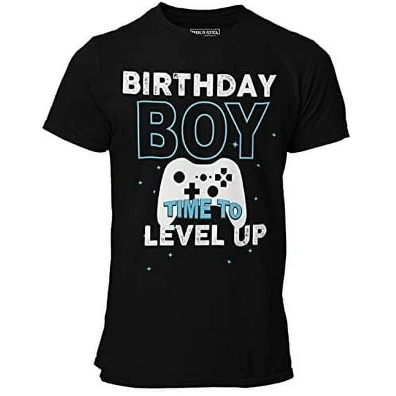 Boys Short Sleeve T-Shirt Birthday -Video Gamer|Sizes S-XL