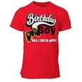 thumbnail image 1 of Boys Short Sleeve T-Shirt Birthday -Video Gamer|Sizes S-XL, 1 of 2