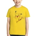 Boys' Short Sleeve T-Shirt,Pokémon-Pikachu T-shirts 3D Printed Cartoon ...