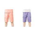thumbnail image 1 of Boys Shorts 2 Pack Size 6-7 Summer Sport Tie Dye Printed Solid Color Casual Cropped Pants Kids Cargo Shorts 3-4 Years, 1 of 5