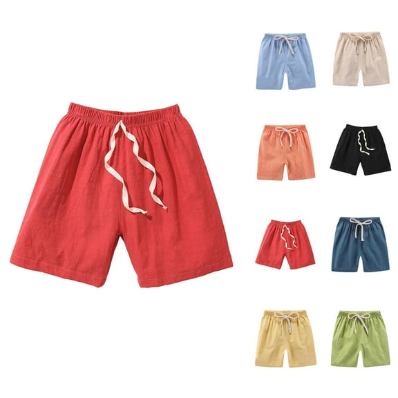 Boys' Shorts Boys Clothes Children Waist Clothes Summer Pants Kids Elastic Shorts Casual Girl Boy Boys Pants