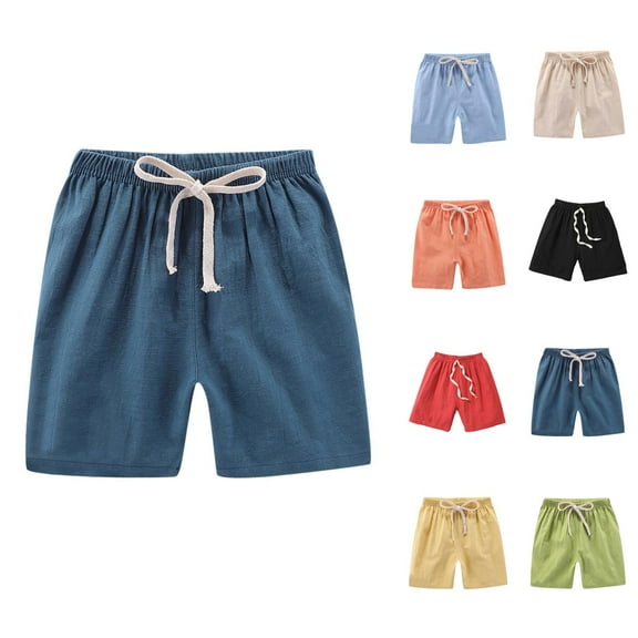 Boys' Shorts Boys Clothes Children Waist Clothes Summer Pants Kids Elastic Shorts Casual Girl Boy Boys Pants