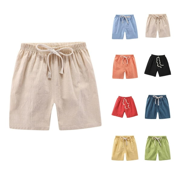 Boys' Shorts Boys Clothes Children Waist Clothes Summer Pants Kids Elastic Shorts Casual Girl Boy Boys Pants