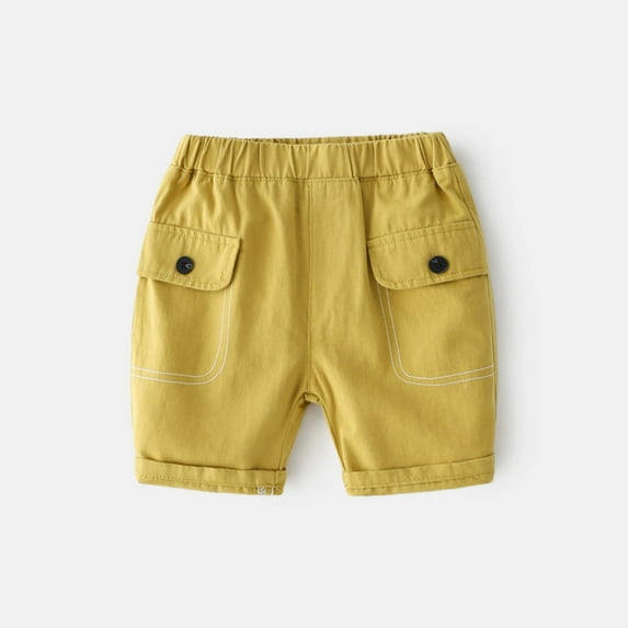 Boys Shorts Casual Stretch Jogger Boys Sports Shorts Essentials Girls Shorts 2-3 Years