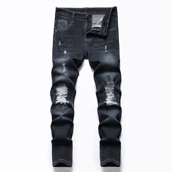 SOFTCCLO Boys Shorts Denim Letter Embroidery Loose Casual Summer 5 Points Shorts for Boys Versatile Size 8-10Y