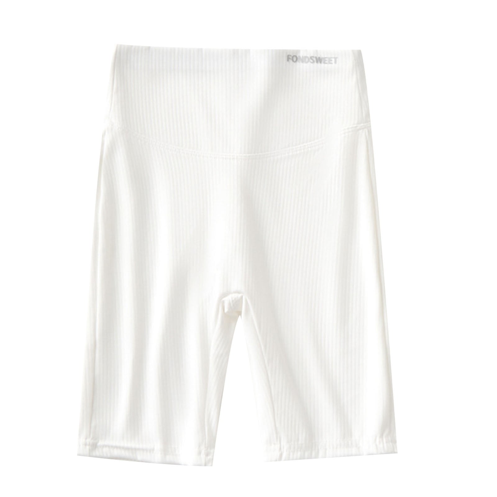 QBK Girls' Cotton Stretch Shorts - High Rise For Dance, Gym, Or Casual Wear (Sizes 2T-12)