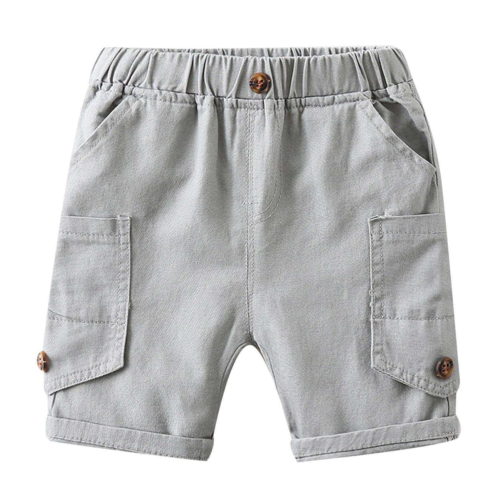 Boys Shorts Kids Toddler Baby Girls Boys Solid Spring Summer Shorts ...