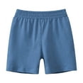 thumbnail image 1 of Boys Shorts Solid Stretchy Relaxed Athletic Shorts Baby Boy Summer Clothes Boy's Clothing 3-4 Years Boys Fashion, 1 of 3