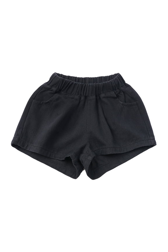 Boys Shorts Solid Stretchy Relaxed Casual Baby Boy Summer Outfit Preemie Baby Boy Clothes 6-12 Months Boys Fashion