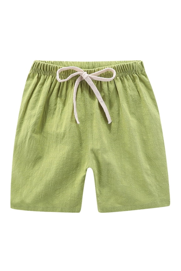 Boys Shorts - Stretch Fit Pull On Tech Shorts for Boys with Pockets and Elastic Waistband Boys' Underwear for Boys Boy's Baggy Shorts Straight Leg Cool Shorts Boys Khaki Shorts Size 8