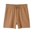 thumbnail image 1 of Boys Girls Summer Shorts Toddler Baby Pants Casual Soft Elastic Waist Lightweight Comfortable Playful Outdoor Activewear Size 3-6 Months, 1 of 2