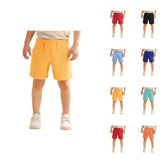 Boys' Shorts Toddler Shorts Toddler Boys Girls Solid Sport Shorts Kids Casual Shorts