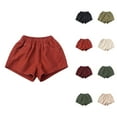 thumbnail image 1 of Boys Shorts Toddler Shorts Toddler Kids Baby Boys Girls Jogger Shorts Summer Cotton Casual Solid Shorts Active With Pockets, 1 of 8