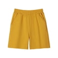 thumbnail image 1 of Boys Shorts Yellow Elastic Waist Pull-On Boy Summer Outfit Boy Outfits 7-8 Years, 1 of 3