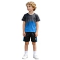 thumbnail image 1 of Boys Size 12 Clothes Big Boy Boys Loose Athletic Shorts Set Performance Crew Neck T-Shirt and Mesh Short 2 Piece Outfit for Active Kids, 1 of 5