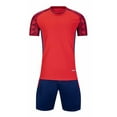 thumbnail image 1 of Boys Size 5 Clothes 4T Toddler Boy Clothes, Fashionable Children's Casual Short Sleeved Round Neck Top With Shorts Sports Breathable Set, 1 of 3