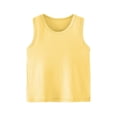 thumbnail image 1 of Boys Sleeveless Lightweight Tank Tops Kids Solid Soft Basic Undershirt Crew Neck T Shirt Teen Boy Athletic Casual Tees, 1 of 5