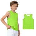 thumbnail image 1 of Boys' Sleeveless T Shirts Crew Neck Sleeveless Tank Tops Loose Fit Casual Summer shirts Kid Clothes 9-10 Years, 1 of 6