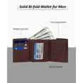 thumbnail image 1 of Boys Slim Compact Flap Id and Coin Pocket Trifold Wallet with Flap, 1 of 5