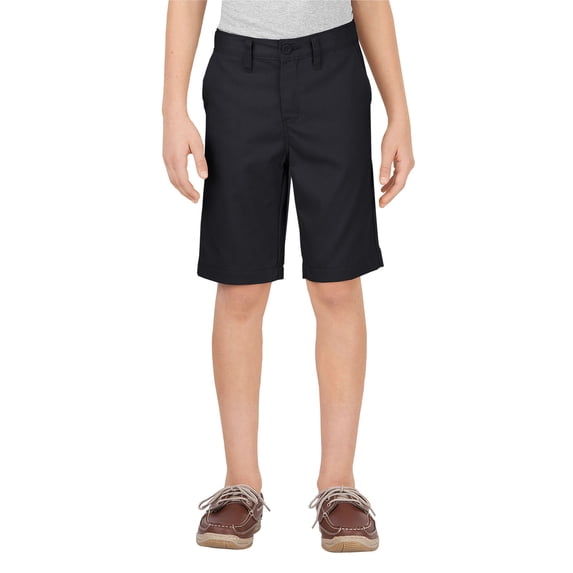 Boys Slim Fit Flat Front Short