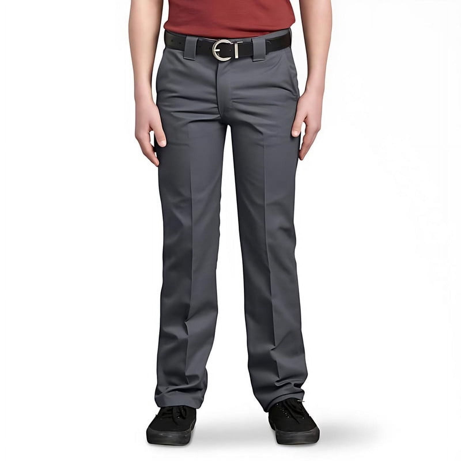 Boys 4-20 Dickies Classic Fit Straight Leg Flat Front Pants In Regular
