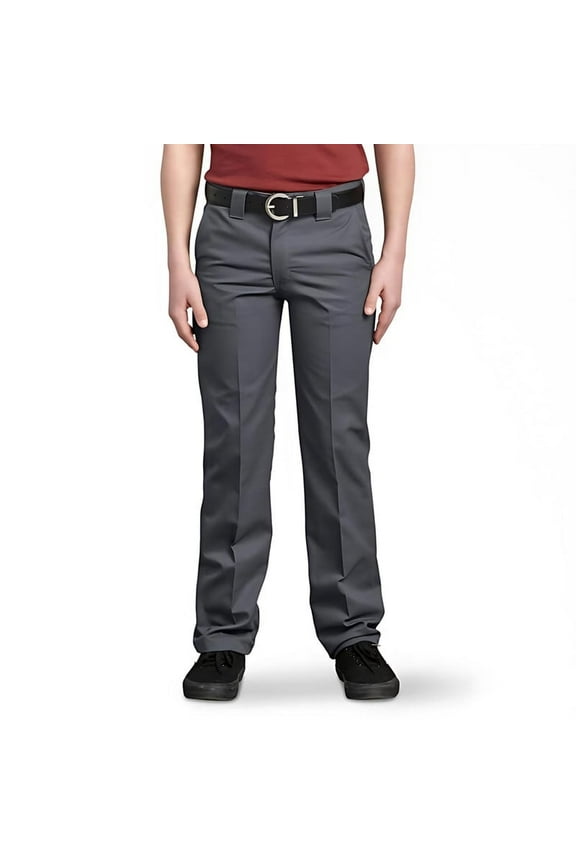 Boys Slim Fit Straight Leg Pant