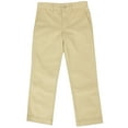thumbnail image 1 of Boys Slim Straight Flat Front School Uniform Pants(Little Boys,Big Boys), 1 of 3