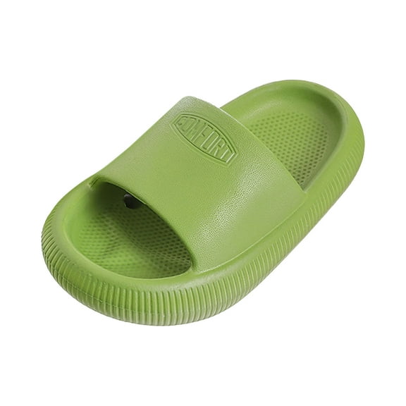 Boys Slippers Size 13-1 Kids Girls Cloud Slides Boys Slip On Sandals Comfort Thick Sole Slippers Summer Shower Shoes Non-Slip Pool Beach Water Shoes