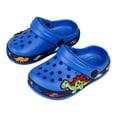 thumbnail image 1 of Boys Slippers Soft Sole Breathable Lightweight Beach Sandals Casual Daily Footwear For Kids ,5.5-6 Years, 1 of 4