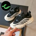 Boys Sneakers Fashion All Season Sports Shoes Luminous Shoes Flat Thick