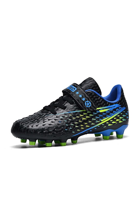 Boys Sneakers Football Shoes Footwear Athletic Shoes Firm Ground Studs For Youth Sports Competition And Training ,10.5-11 Years