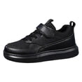 thumbnail image 1 of Boys Sneakers Kids Sneakers Boys Girls Lightweight Athletic Casual Shoes Non-Slip Sole Comfortable School Running Shoes For Everyday Play Walking Footwear Boys Shoes,Color:11 Black, Size:27, 1 of 9