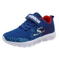 thumbnail image 1 of Boys Sneakers Mesh Athletic Sneakers Running Kids Shoes Lightweight Sports Footwear Breathable For Daily Outdoor Use ,11-11.5 Years, 1 of 9