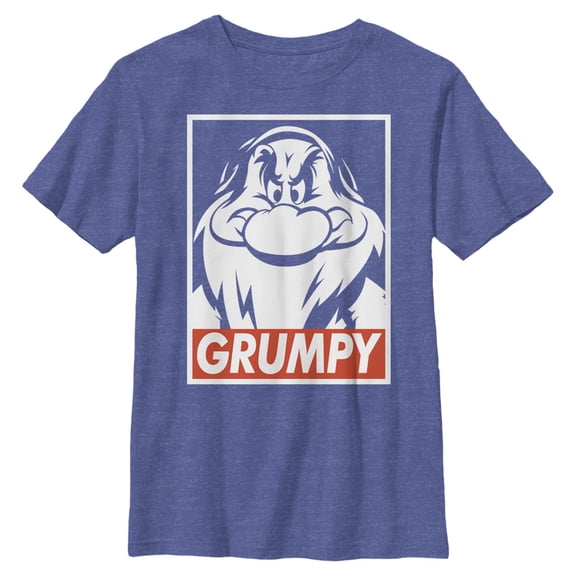 Boys Snow White and the Seven Dwarfs Grumps Box Logo T Shirt