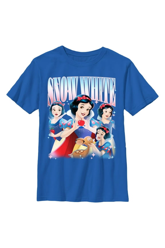 Boys Snow White and the Seven Dwarfs Princess Collage T Shirt