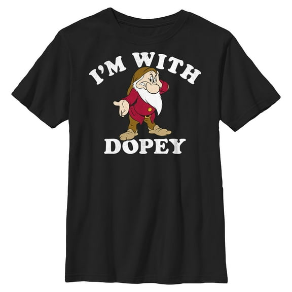 Boys Snow White and the Seven Dwarfs With Dopey T Shirt
