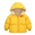 thumbnail image 1 of Boys Snowsuit Toddler Kids Baby Boys Girls Sweater Suit Padded Snowsuit Winter Clothes Hooded Jacket Coat Outerwear, 1 of 3