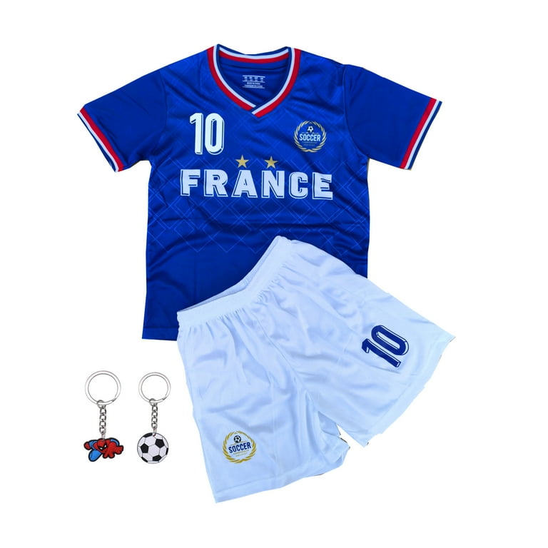 Boys Soccer Jersey New FR Kids Football Uniforms For MBA_PPE-Fan