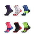 thumbnail image 1 of Boys Sock Basketball Soccer Hiking Ski Athletic Outdoor Sports Thick Crew Socks 6 Pack, Size M, 1 of 3