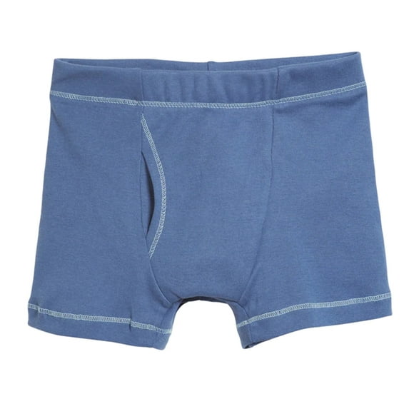 Boys Soft Cotton Boxer Brief| Denim Blue