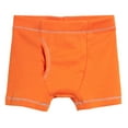 thumbnail image 1 of Boys Soft Cotton Boxer Brief | Orange, 1 of 3
