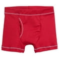 thumbnail image 1 of Boys Soft Cotton Boxer Brief | Red, 1 of 3