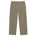 thumbnail image 1 of Boys Lightweight Soft Cotton Fleece Straight Leg Pocket Pant | Dark Khaki, 1 of 5