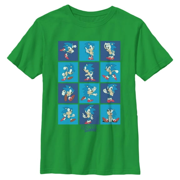 Boys Sonic the Hedgehog Classic Poses T Shirt