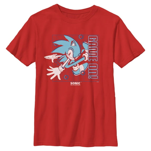 Boys Sonic the Hedgehog Game On Pose T Shirt